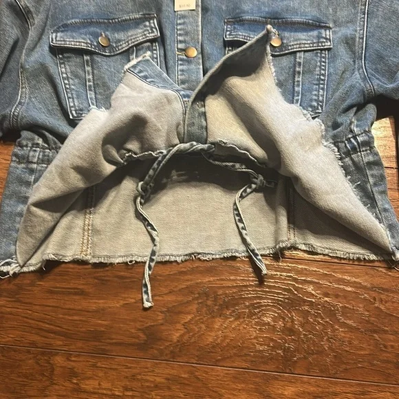 maurices womens denim jacket size 1X NWT - Picture 5 of 8
